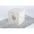 Chinese River Shell Napkin Box for Five Star Hotel